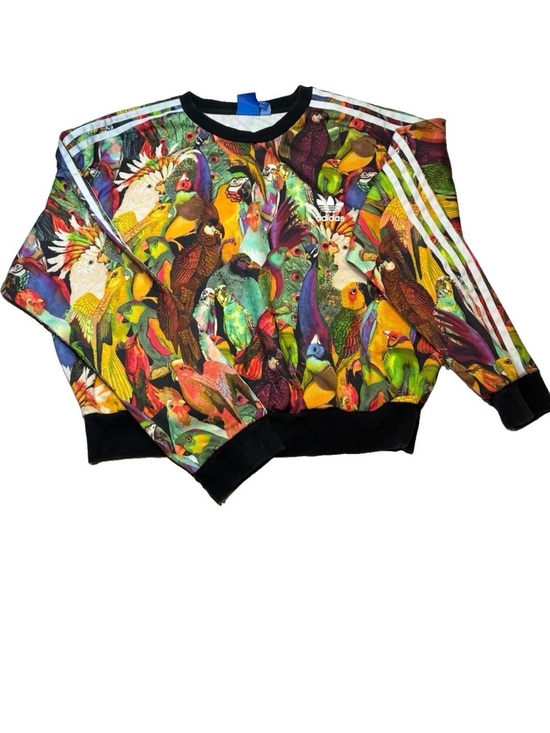 adidas Originals Tops - Adidas Originals Passaredo Tropical Birds Parrot Sweatshirt | Women's M UK 14